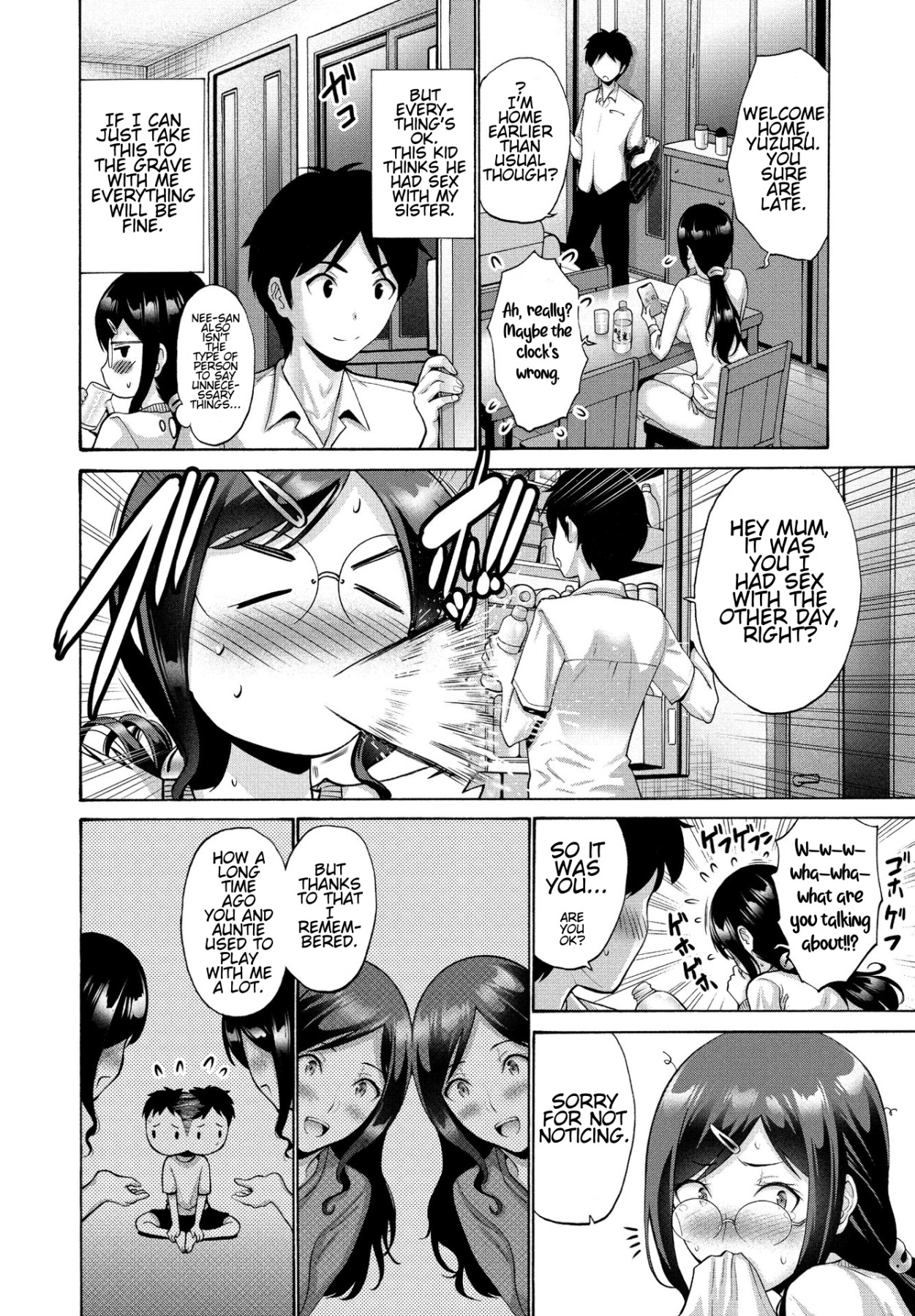 Hentai Manga Comic-Aunt And Mother-Chapter 2-4